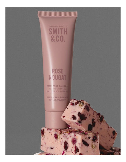 Smith & Co Festive Rose Nougat Hand Cream 50mL
