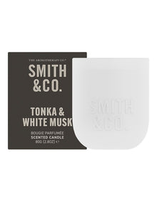 Tonka & White Musk Candle 80g