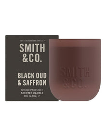 Black Oud & Saffron Candle 80g