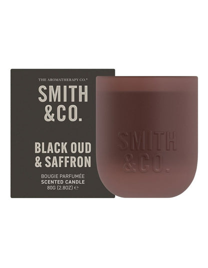Black Oud & Saffron Candle 80g