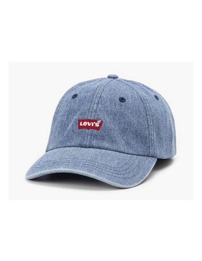 Levis Housemark Logo Cap in Navy Blazer Denim