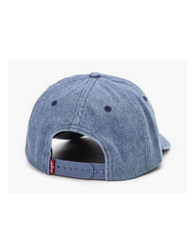 Levis Housemark Logo Cap in Navy Blazer Denim