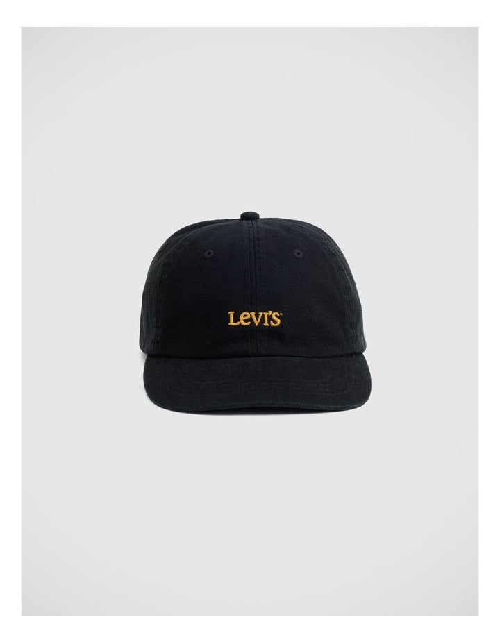 Club Logo Cap in Anthracite Night