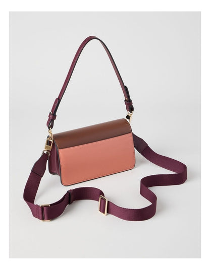 Lyon Shoulder Bag in Rose Combo