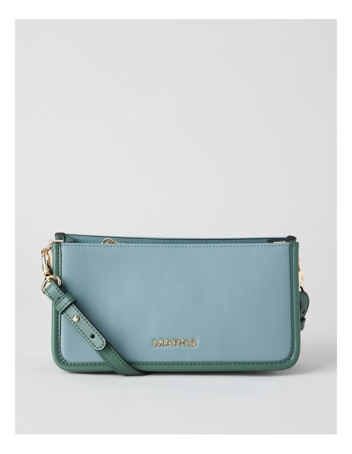 Lucerne Shoulder Bag in Peacock Green