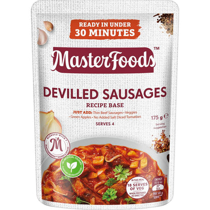 MasterFoods Devilled Sausages Recipe Base 175g
