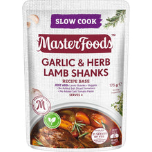 MasterFoods Garlic & Herb Lamb Shanks Slow Cook Recipe Base 175g