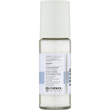 Woolworths Sea Salt Refillable Grinder 250g