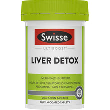 Swisse Ultiboost Liver Detox Tablets For Digestiive Health 60 pack