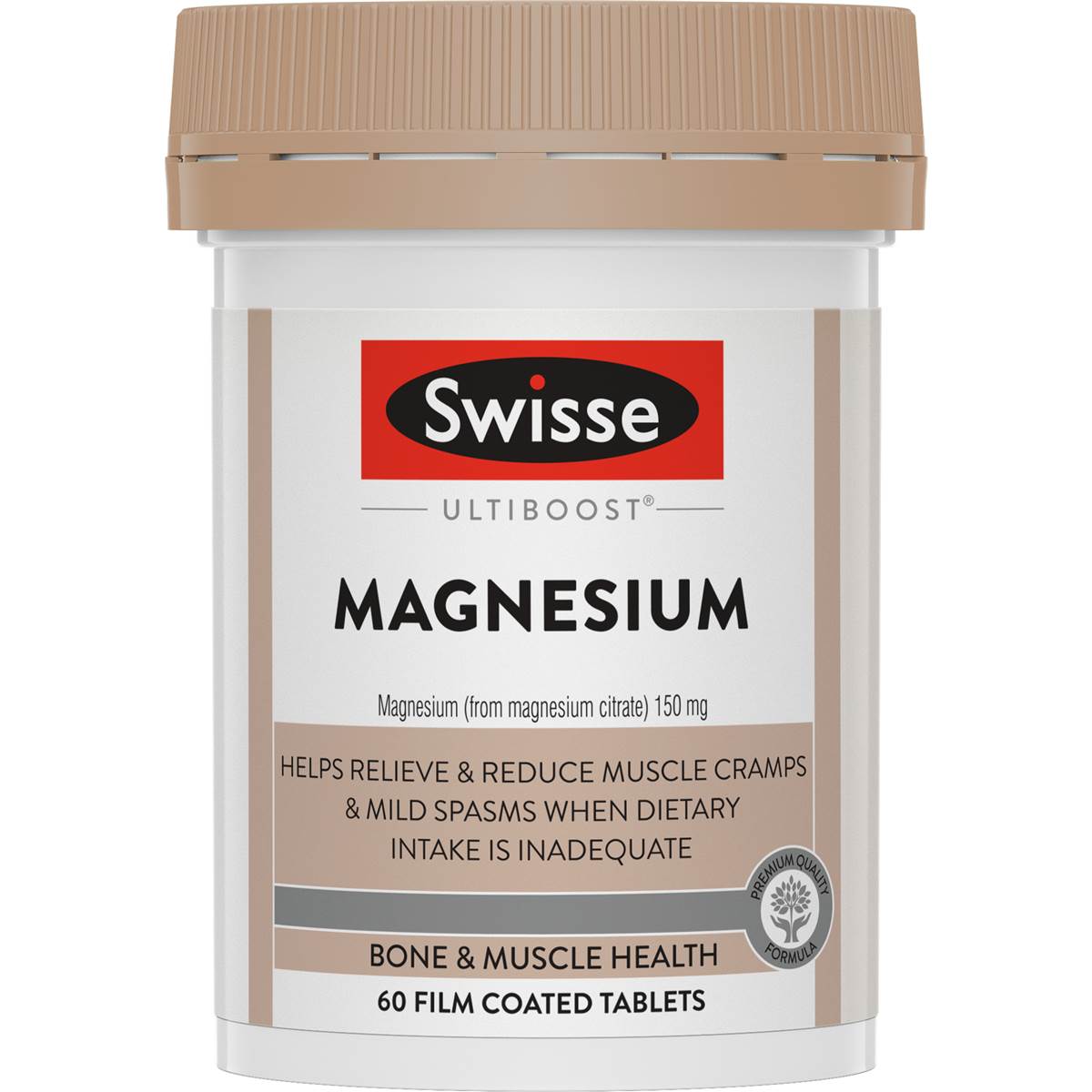 Swisse Ultiboost Magnesium Tablets 60 pack