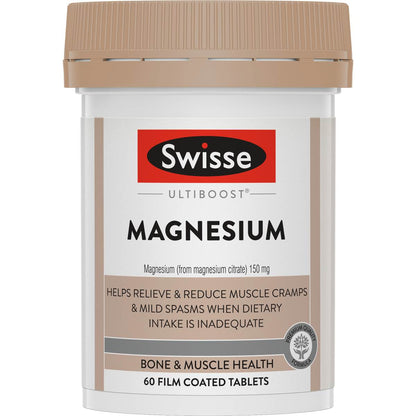 Swisse Ultiboost Magnesium Tablets 60 pack