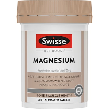 Swisse Ultiboost Magnesium Tablets 60 pack