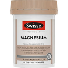 Swisse Ultiboost Magnesium Tablets 60 pack