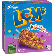 Kellogg's LCMs Kaleidos Rice Bubbles Snack Bars 5 pack