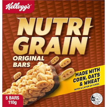 Kellogg's Nutri Grain Bars Original 5 pack