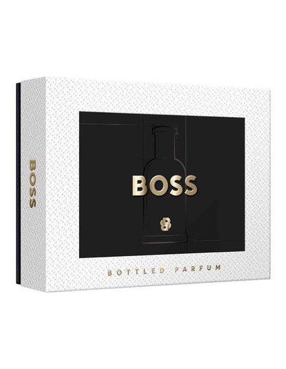 Bottled Parfum, Shower Gel, and Deodorant Stick for Men Trio Gift Set