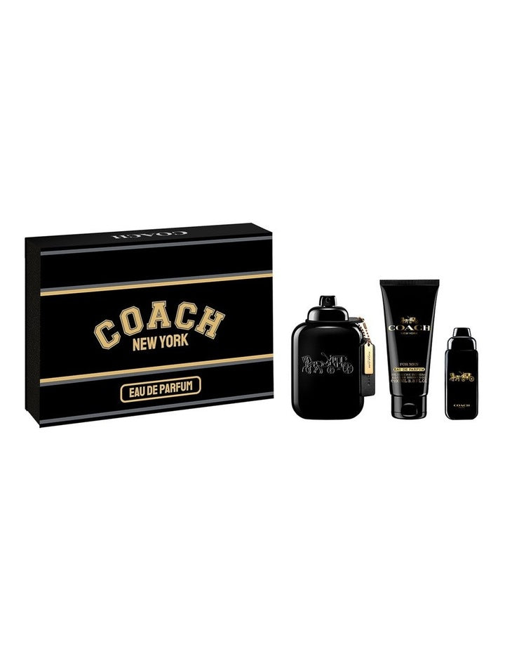 Coach For Men EDP Christmas Gift Set (EDP 100ml +Shower Gel 100ml + EDP 15ml)