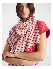Daphne Silk Scarf in Watermelon Multi