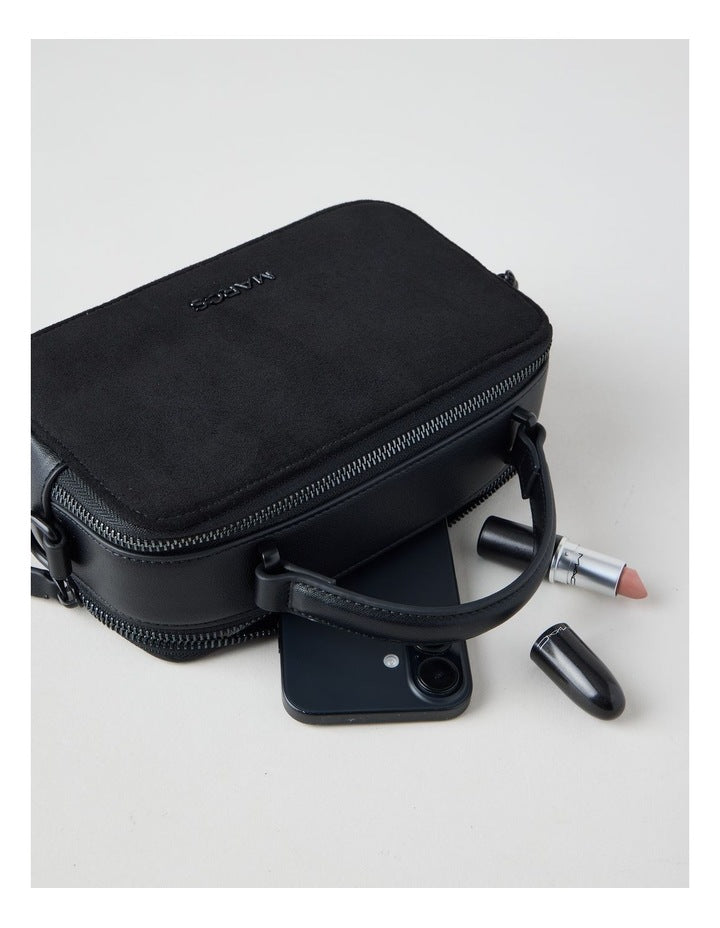 Manchester Crossbody Bag in Black