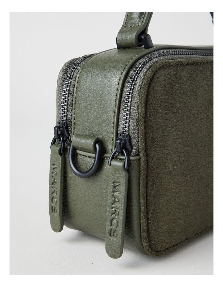Manchester Crossbody Bag in Olive