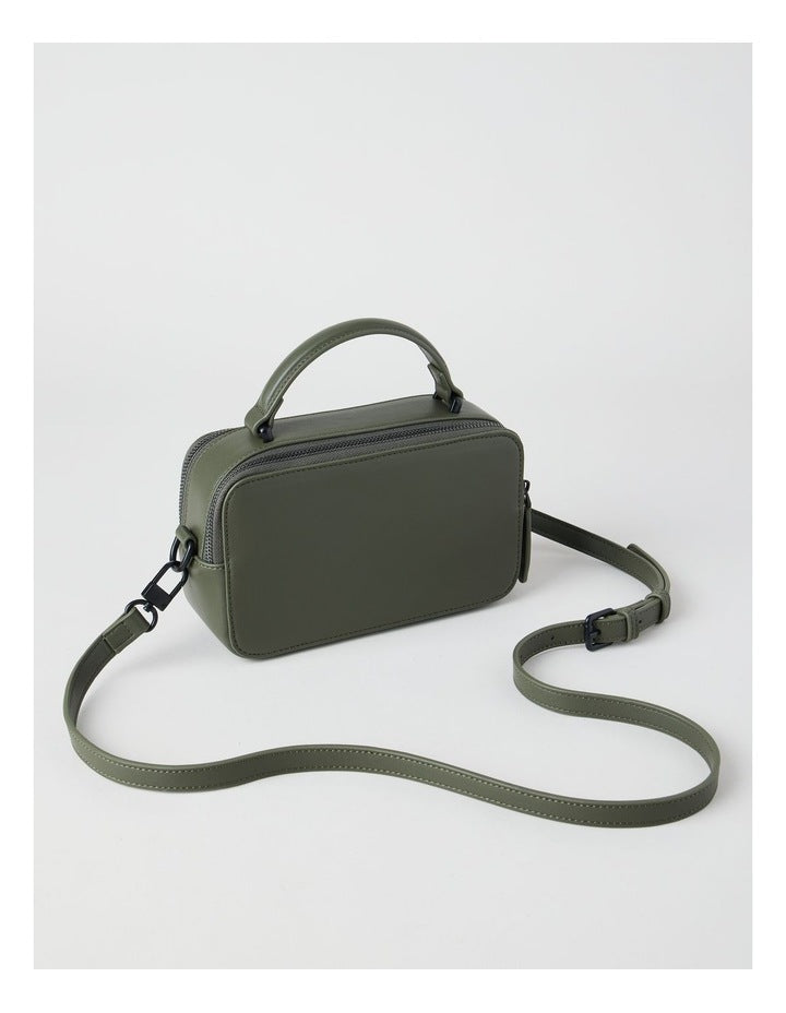 Manchester Crossbody Bag in Olive