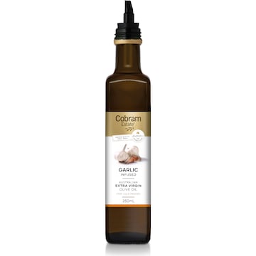 Cobram Estate Extra Virgin Olive Oil Garlic Infused 250mL