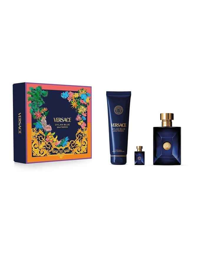 Dylan Blue Pour Homme EDT 100 ml Set (EDT 100ml & Bath & Shower Gel 150ml & 5ml)