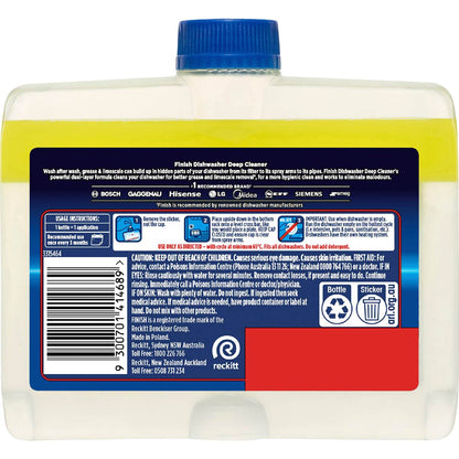 Finish Dishwasher Deep Cleaner Lemon 250mL