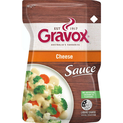 Gravox Cheese Sauce Liquid Pouch 165g