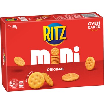 Ritz Mini Crackers Original Flavour 160g