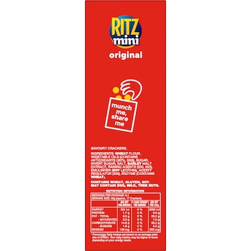 Ritz Mini Crackers Original Flavour 160g