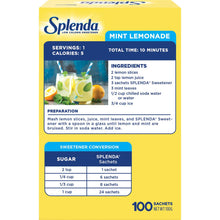 Splenda Sweetener Sachets 100g