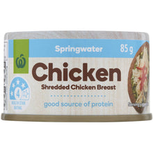 Woolworths Chicken Springwater 85g