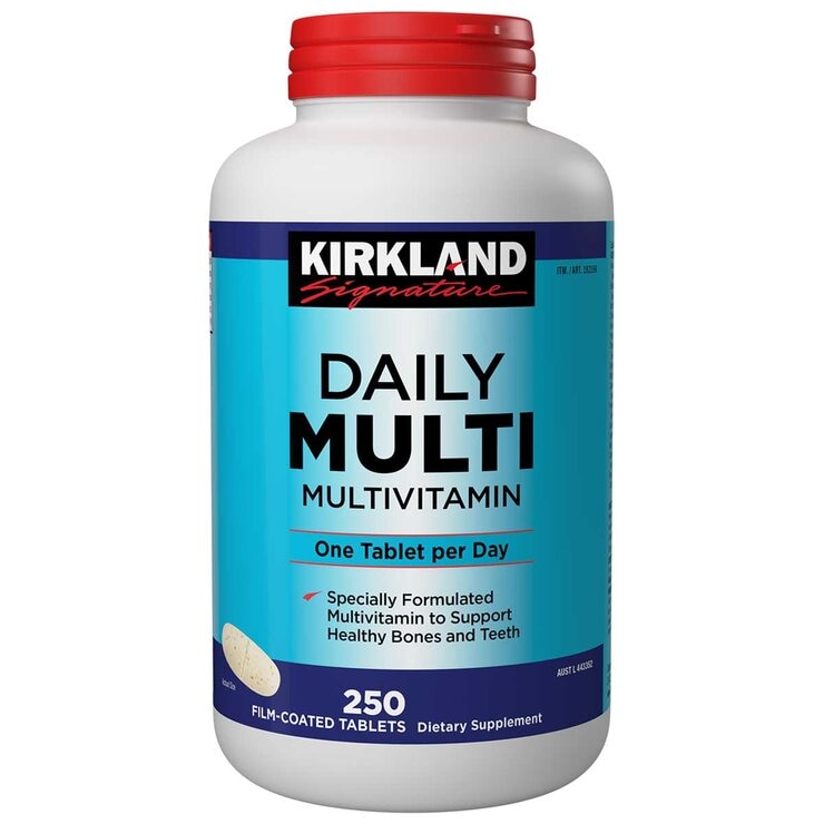 Kirkland Signature Daily Multivitamin 250 Tablets