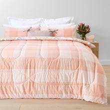 Belle Cotton Rich Reversible Comforter Set - Double Bed