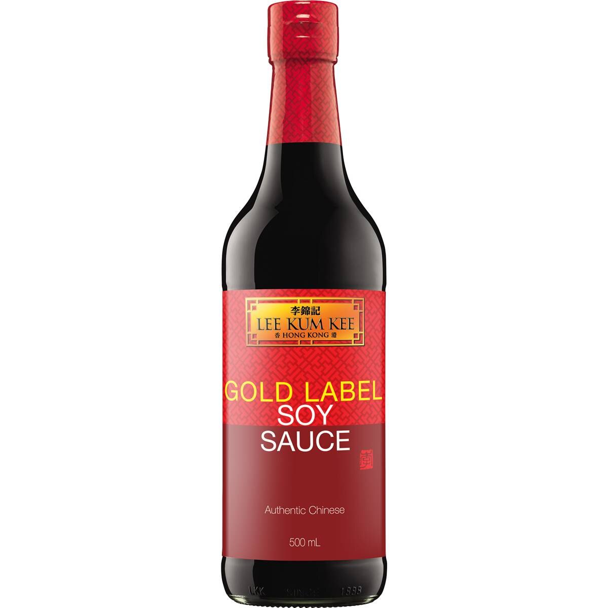 Lee Kum Kee Gold Label Soy Sauce 500ml