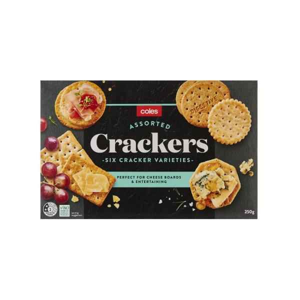 Assorted Crackers Selection