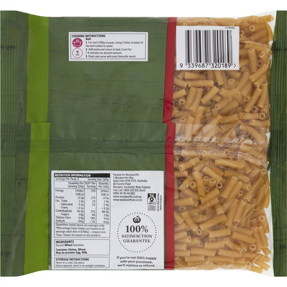 Woolworths Pasta Macaroni 500g
