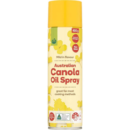 Woolworths Canola Cooking Spray 400g