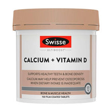 SWISSE ULTIBOOST CALCIUM & VITAMIN D TABLETS