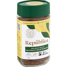 Republica Organic Instant Coffee 100% Pure Decaffeinated 100g