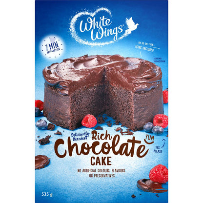 White Wings Cake Mix Rich Chocolate Cake 535g