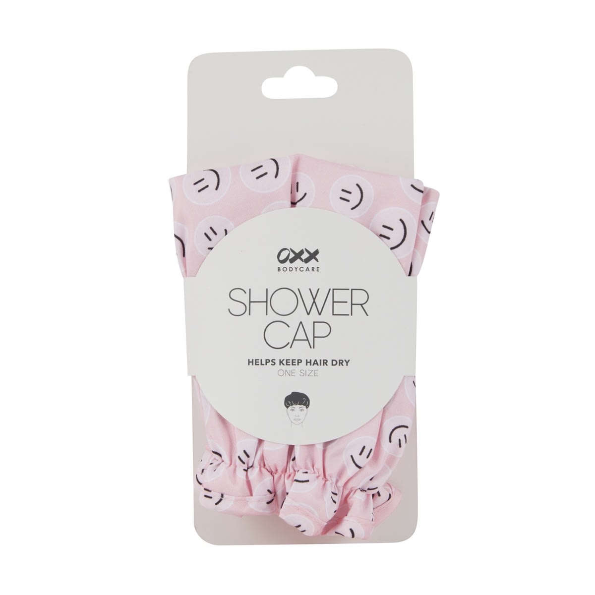 OXX Bodycare Shower Cap - Smiley