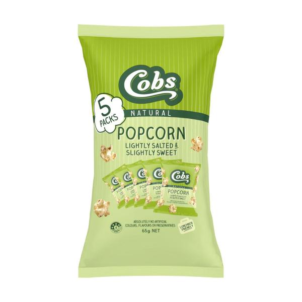 COBS POPCORN SWEET & SALTY GLUTEN FREE 5PK