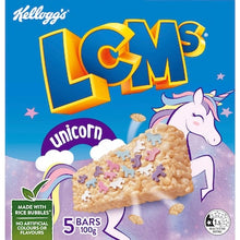 Kellogg's LCMs Unicorn Rice Bubbles Snack Bars 5 pack