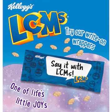 Kellogg's LCMs Unicorn Rice Bubbles Snack Bars 5 pack