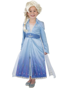 DISNEY FROZEN ELSA PREMIUM CHILD COSTUME & WIG SIZE 4-6 YRS