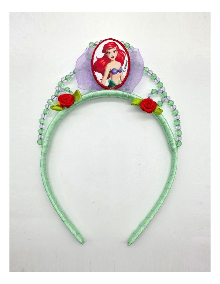 DISNEY PRINCESS ARIEL THE LITTLE MERMAID BEADED CHILD TIARA