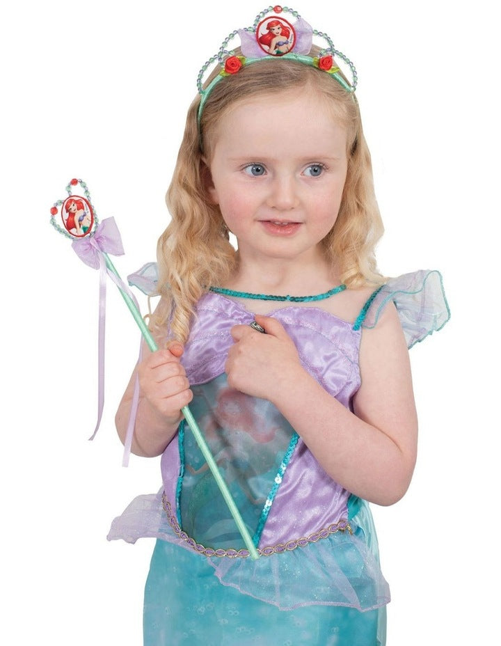 DISNEY PRINCESS ARIEL THE LITTLE MERMAID BEADED CHILD WAND