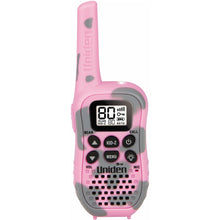 Uniden UH45 80 Channel UHF Handheld Radio with Kid Zone (Camo Pink)